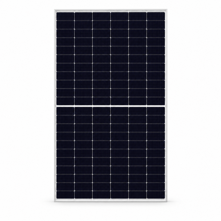 Panel solar Canadian Solar TOPBiHiKu6 635 W bifacial N-Type — vista frontal con encuadre uniforme, imagen editada a partir de la referencia del producto
