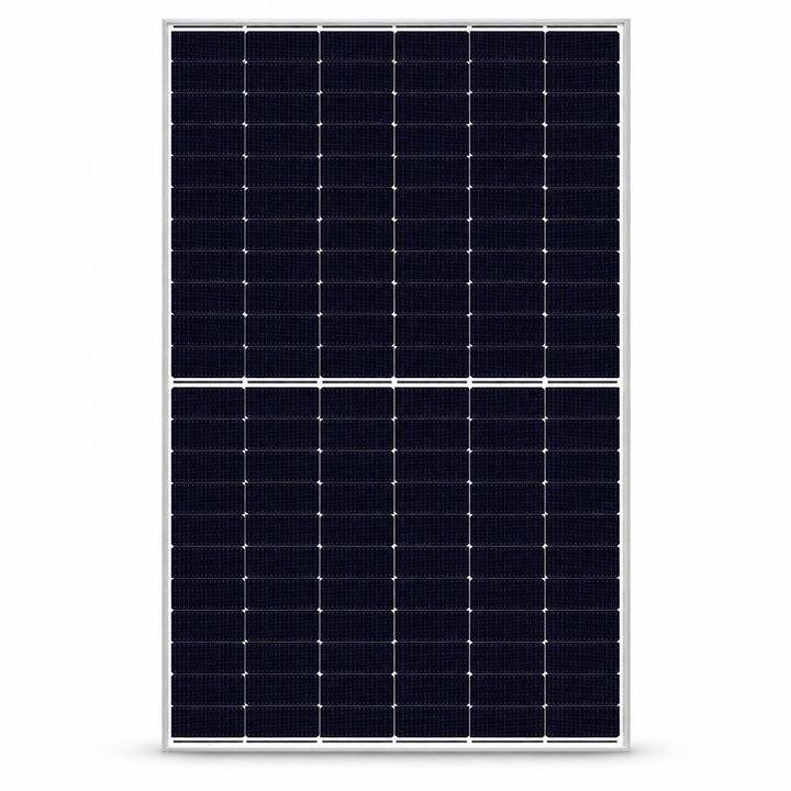 Panel solar Canadian Solar 620 W — vista frontal con encuadre uniforme, imagen editada a partir de la referencia del producto