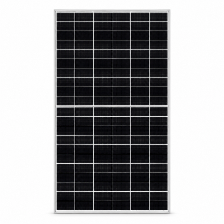 Panel solar Canadian Solar 730 W — vista frontal con encuadre uniforme, imagen editada a partir de la referencia del producto