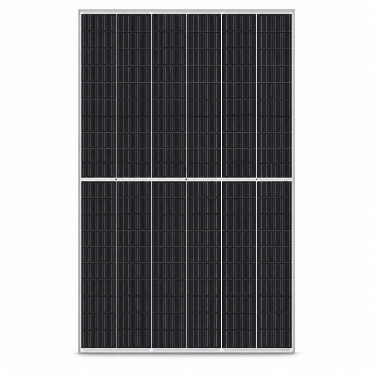 Panel solar LUXEN 630 W — vista frontal con encuadre uniforme, imagen editada a partir de la referencia del producto