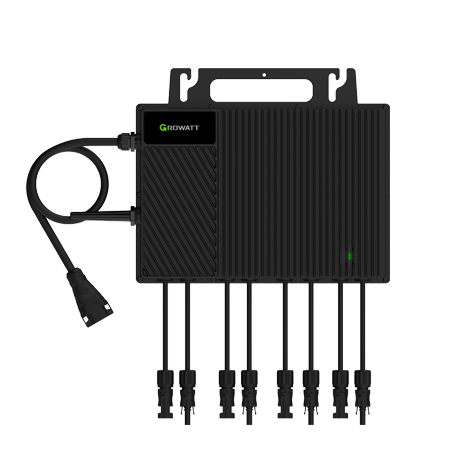 Microinversor Growatt NEO 2500M-X2, 2500 W, monofásico 220 V CA, 4 MPPT